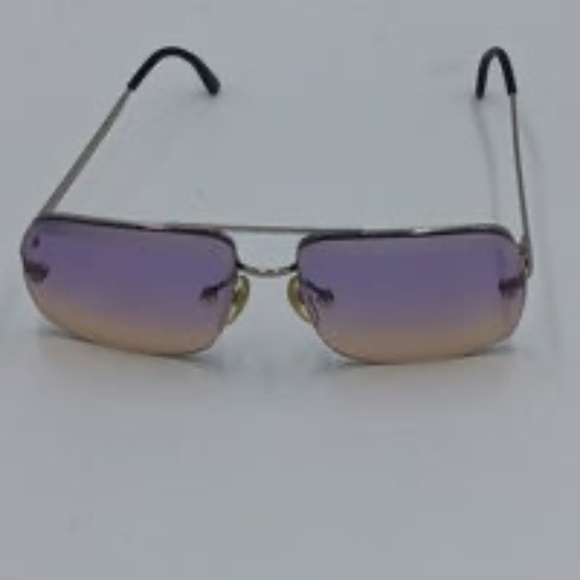 Chloe 45s sunglasses squared half rim with pink double grading lenses main image 5
